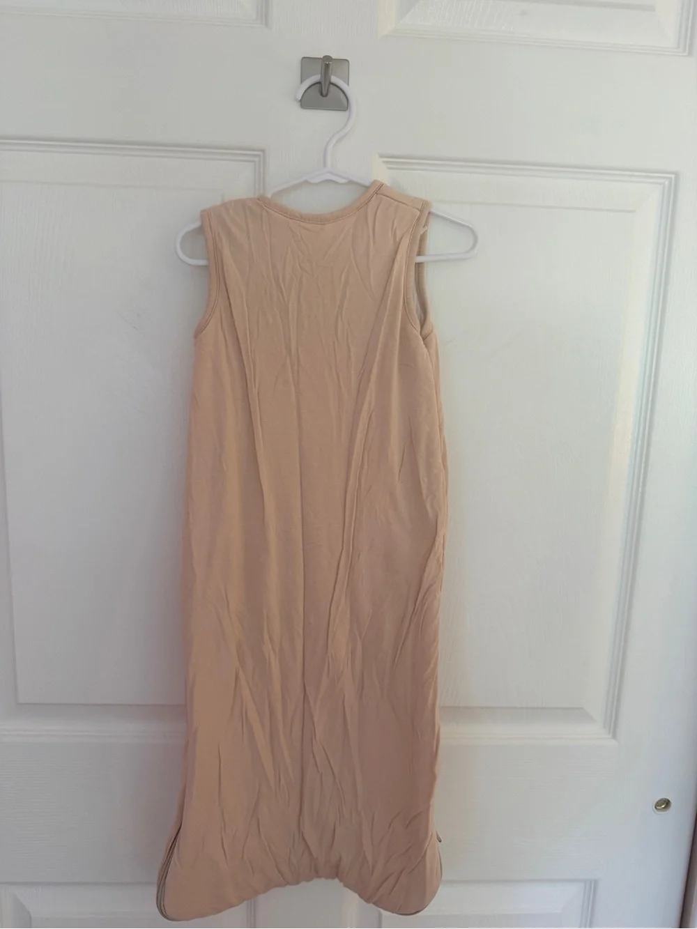 Kyte BABY Sleeveless Diagonal-Zip Sleep Sack in Oat